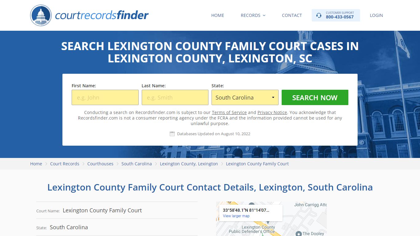 Lexington County Family Court Case Search - Lexington ...
